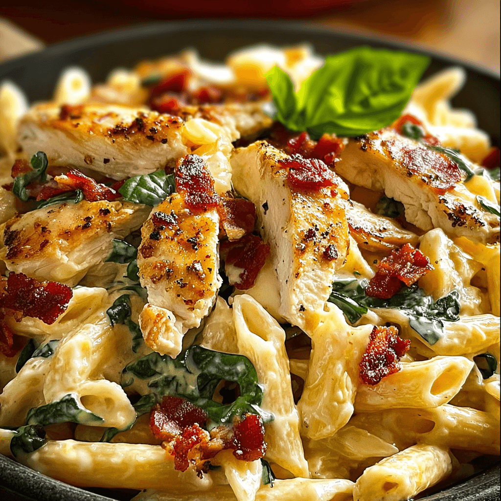 Tuscan Chicken Pasta: A Simple Recipe for Creamy Delight
