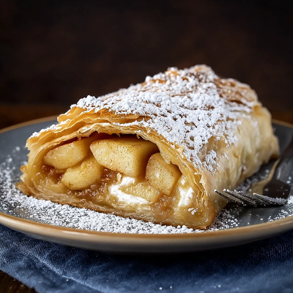 Homemade Original Viennese Apple Strudel Apfelstrudel Bliss Zee Recipes