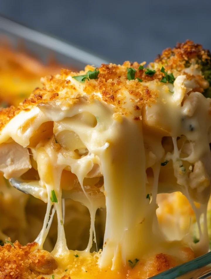Baked Potato Chicken Broccoli Casserole
