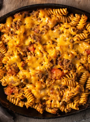 Cheeseburger Pasta Casserole