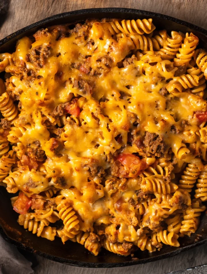 Cheeseburger Pasta Casserole