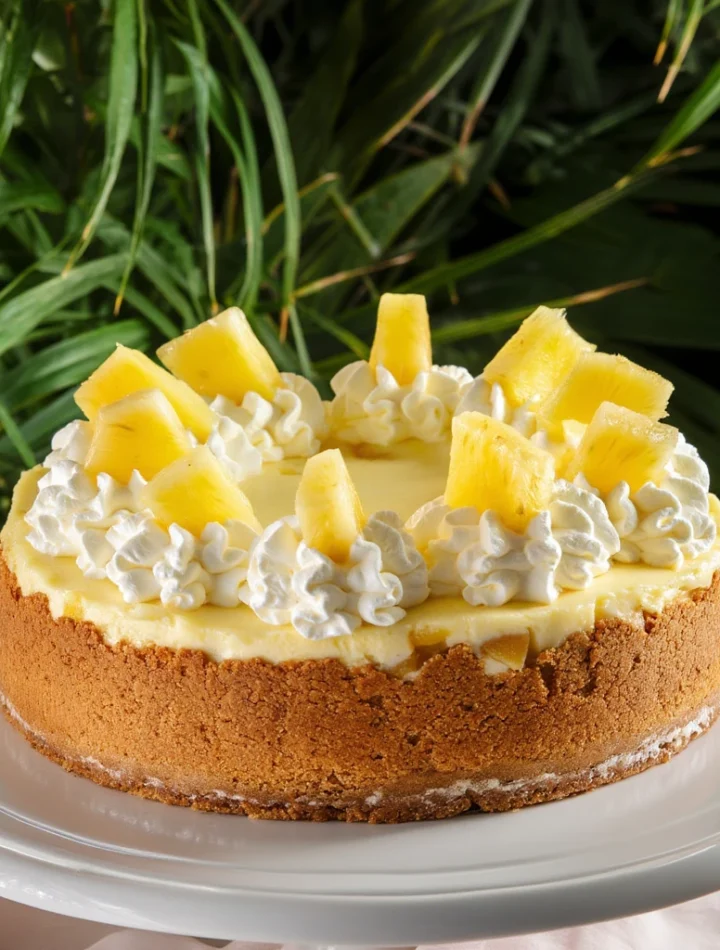 Hawaiian Pineapple Cake Delight