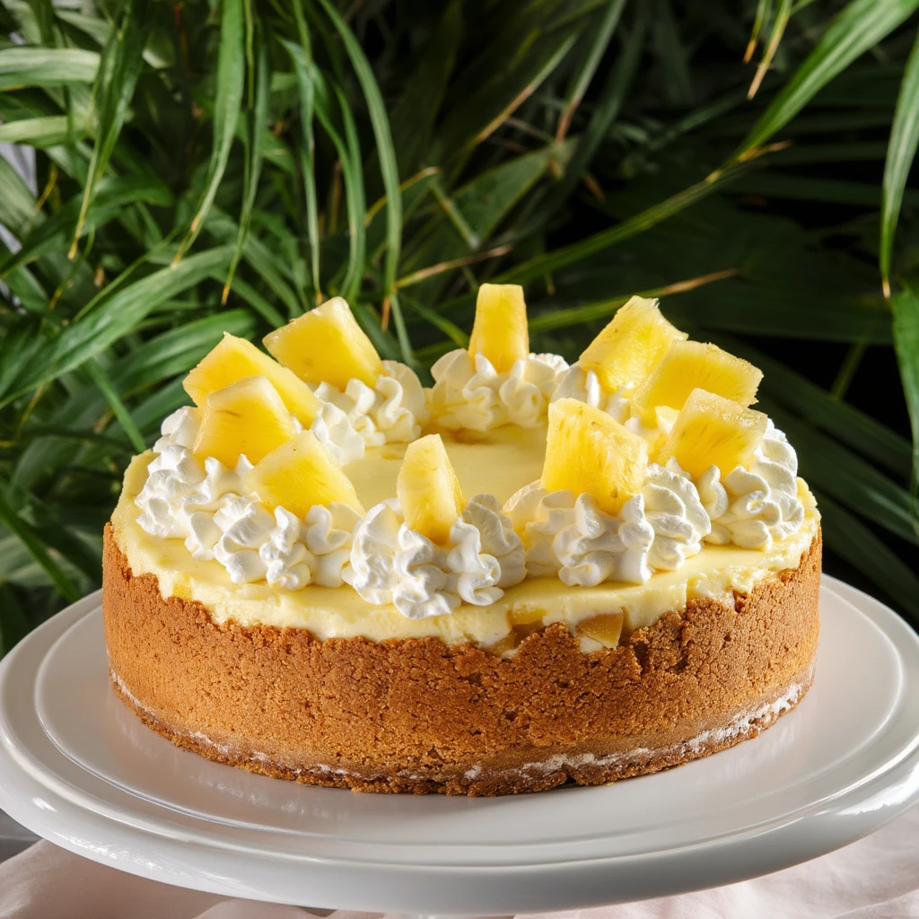 Hawaiian Pineapple Cake Delight